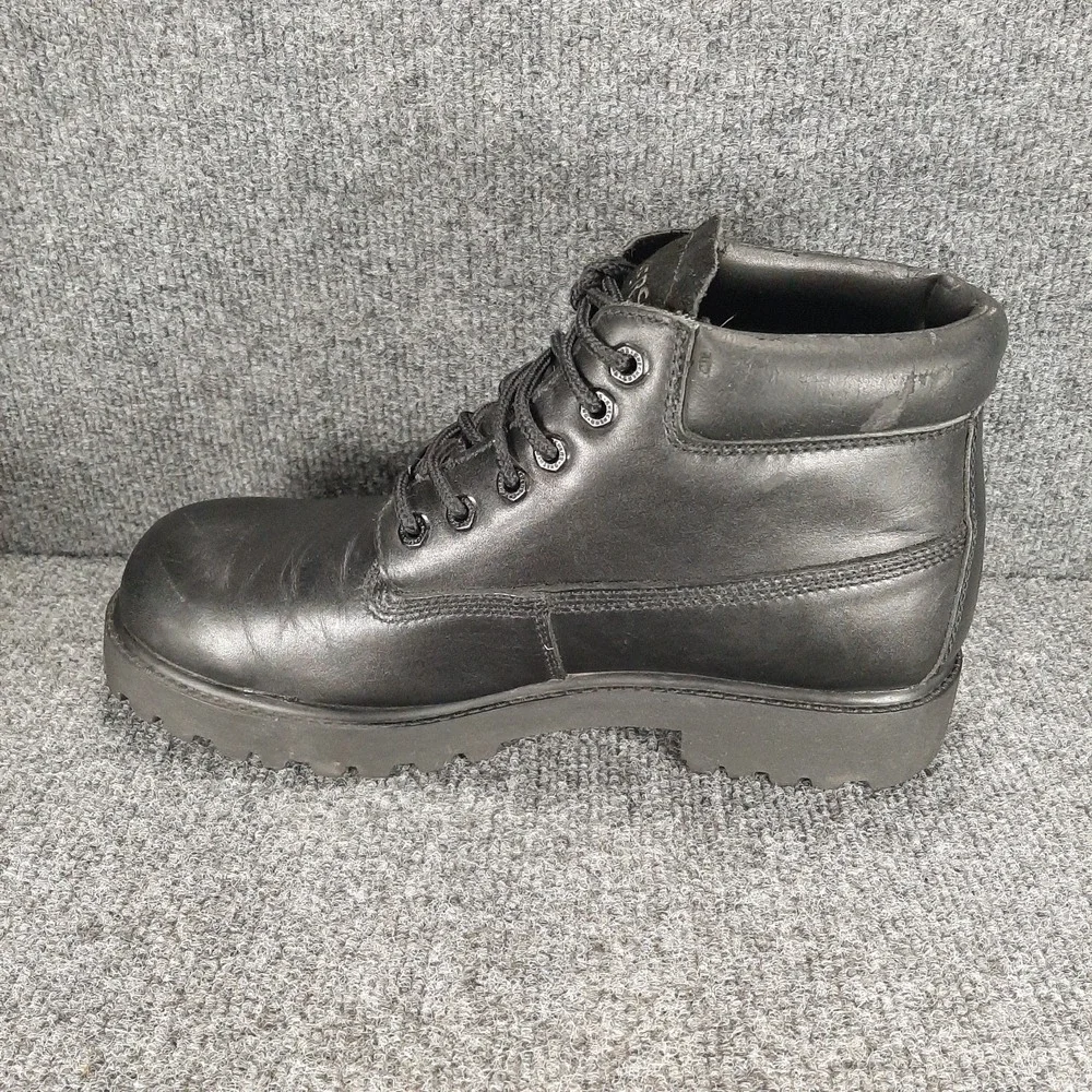 Skechers Waterproof Leather Work Boots Men's 10.5 EU 44 SN 4243 Black